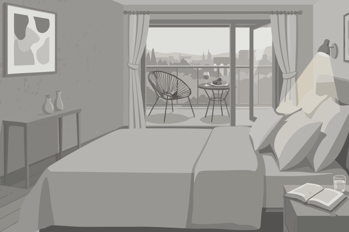 Appartement met 1 Slaapkamer